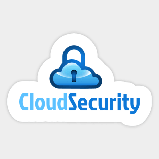 Cloud Security Sticker